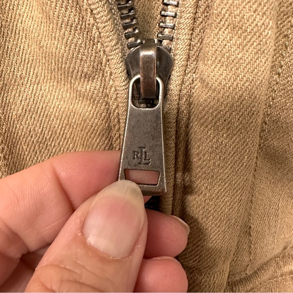 Lauren Ralph Lauren Tan Jean Jacket - Picture 6 of 10